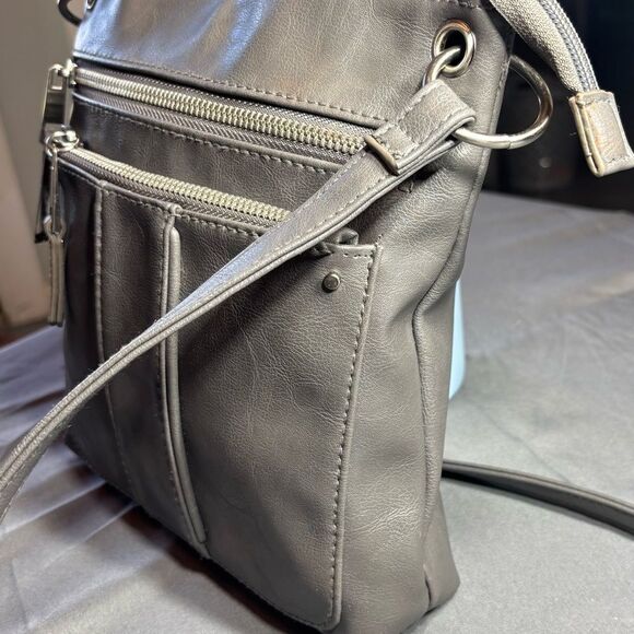 Vintage Time And Tru Gray Handbag With Adjustable Shoulder Strap EPC - Picture 4 of 8